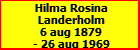 Hilma Rosina Landerholm