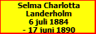 Selma Charlotta Landerholm