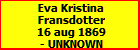 Eva Kristina Fransdotter