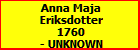 Anna Maja Eriksdotter