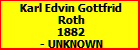 Karl Edvin Gottfrid Roth