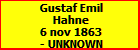 Gustaf Emil Hahne