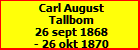 Carl August Tallbom