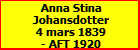 Anna Stina Johansdotter