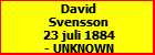 David Svensson