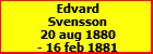 Edvard Svensson