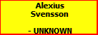 Alexius Svensson