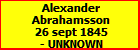 Alexander Abrahamsson