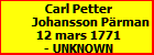 Carl Petter Johansson Prman