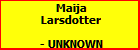 Maija Larsdotter