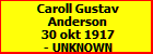 Caroll Gustav Anderson