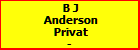 B J Anderson