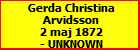 Gerda Christina Arvidsson