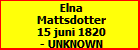 Elna Mattsdotter