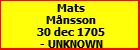Mats Mnsson