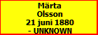 Mrta Olsson