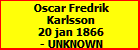 Oscar Fredrik Karlsson