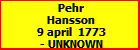 Pehr Hansson