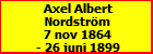 Axel Albert Nordstrm