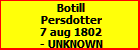 Botill Persdotter