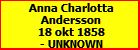 Anna Charlotta Andersson