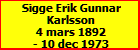 Sigge Erik Gunnar Karlsson