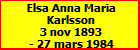 Elsa Anna Maria Karlsson