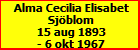 Alma Cecilia Elisabet Sjblom