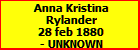 Anna Kristina Rylander