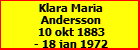 Klara Maria Andersson