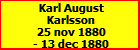 Karl August Karlsson