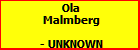 Ola Malmberg