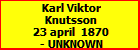 Karl Viktor Knutsson