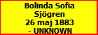 Bolinda Sofia Sjgren