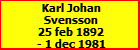 Karl Johan Svensson