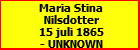 Maria Stina Nilsdotter