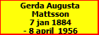 Gerda Augusta Mattsson