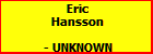 Eric Hansson