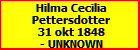 Hilma Cecilia Pettersdotter