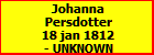 Johanna Persdotter