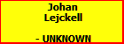 Johan Lejckell