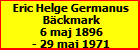 Eric Helge Germanus Bckmark