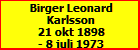 Birger Leonard Karlsson