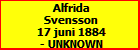 Alfrida Svensson