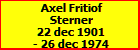 Axel Fritiof Sterner