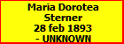 Maria Dorotea Sterner