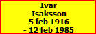 Ivar Isaksson