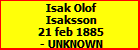 Isak Olof Isaksson