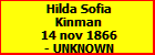 Hilda Sofia Kinman