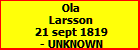 Ola Larsson